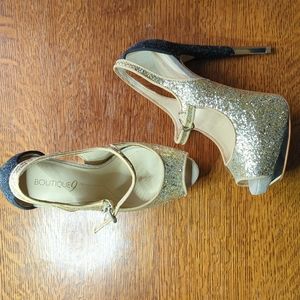 NWOT Boutique 9 platform heels